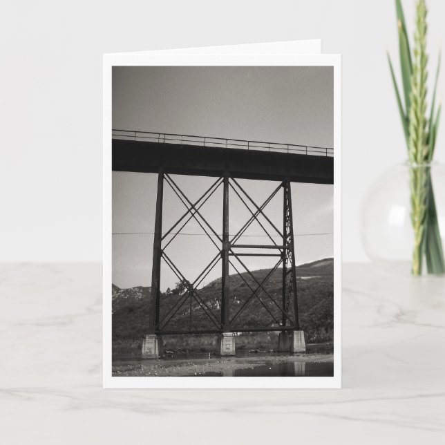 Alte Brücke Karte (Vorderseite)