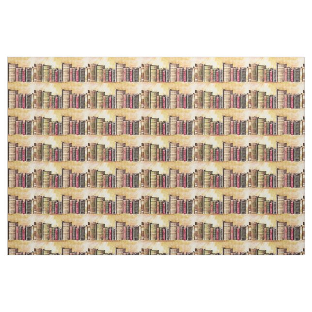 Alte Bücher Gestreiftes Gewebe Stoff (Fat Quarter (45,7 x 55,9 cm))