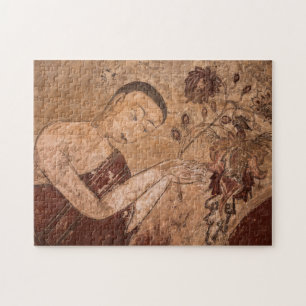 Alte buddhistische Malerei