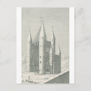 Alte Burg in Deutschland Postkarte
