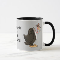 Alte Bussarde haben Tasse