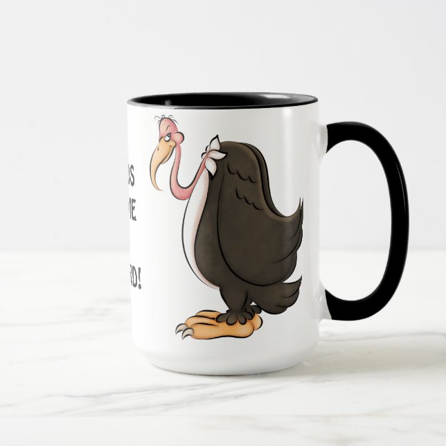 Alte Bussardkaffee-Tasse Tasse (Rechts)
