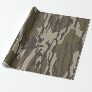 Alte Camouflage Entenjagd Geschenkpapier