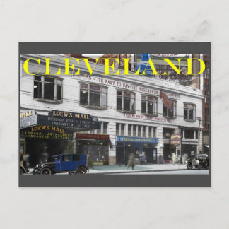 Alte Cleveland-Ansichtskarte Postkarte