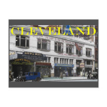Alte Cleveland-Ansichtskarte