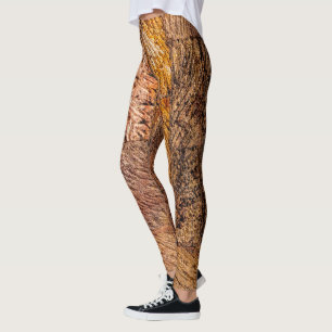 Alte Coulterville-Ziegel Leggings