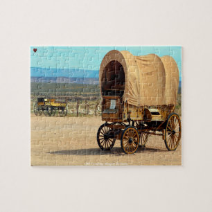 Alte Cowboy-Wagen