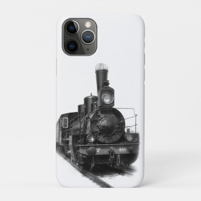Alte Dampflokomotive Case-Mate iPhone Hülle (Rückseite)