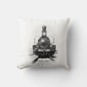 Alte Dampflokomotive Kissen