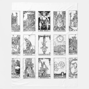 alte Decke aus Tarot