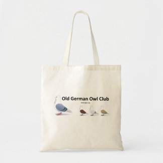 Alte deutsche Eulen-Verein-Tasche Tragetasche