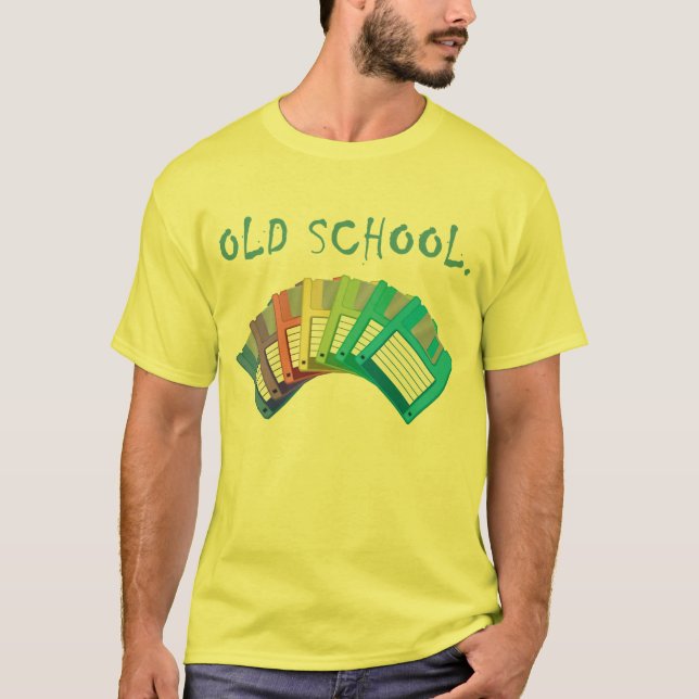 alte Disketten T-Shirt (Vorderseite)