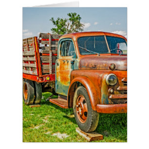 Alte Dually - LKW - Rostig