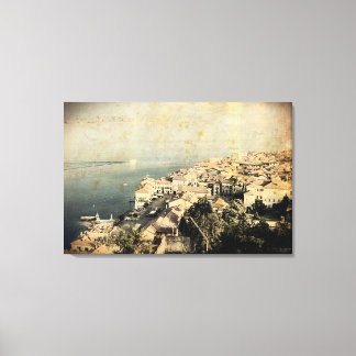 ALTE EFFEKTFOTO auf Leinwanddruck MAJOLKESEEN .
