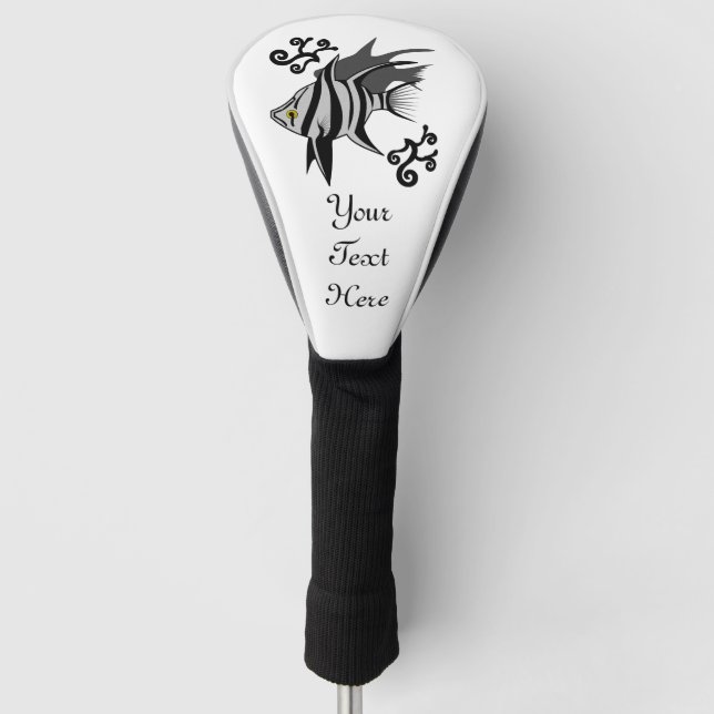 Alte Ehefrau für das Auge Golf Headcover (Vorderseite)