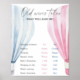 Alte Ehefrauen präsentieren den Vorstand für Gende Poster