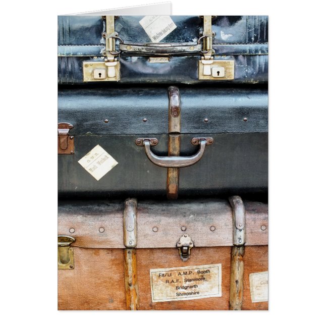 ALTE ENGLAND-Grußkarte (Vorne)