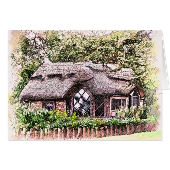 ALTE ENGLAND-Karte (Vorderseite (Horizontal))