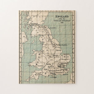 Alte England-Karte Vintage Vereinigtes Königreich