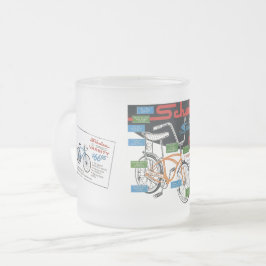 Alte Fahrradwerbung Mattglastasse