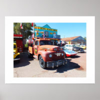 Alte Fahrzeuge in Seligman, Route 66