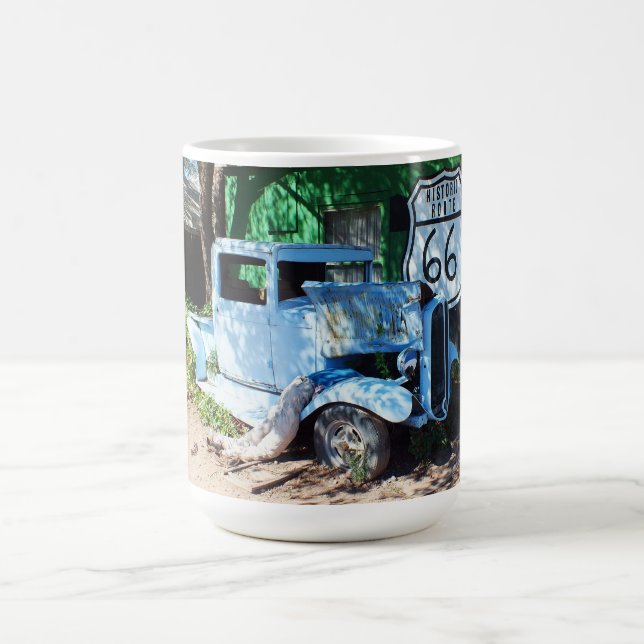 Alte Fahrzeugroute 66 Kaffeetasse (Mittel)