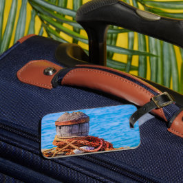 Alte Festungsbollard Gepäckanhänger