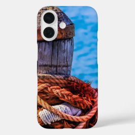 Alte Festungsbollard iPhone 16 Hülle