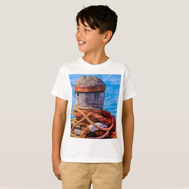 Alte Festungsbollard T-Shirt (Vorne ganz)