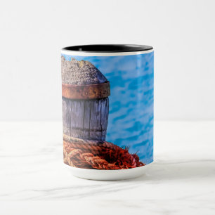 Alte Festungsbollard Tasse