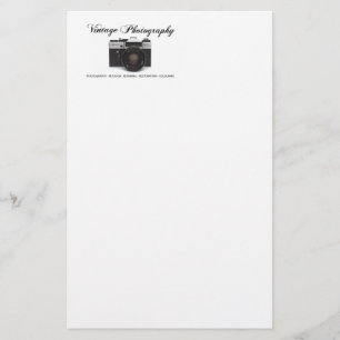 Alte Filmkamera Briefpapier