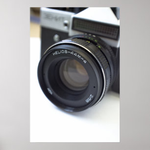 Alte Filmkamera Poster