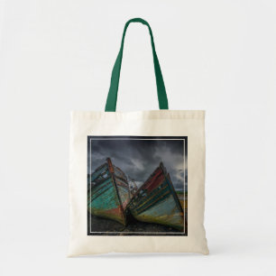 Alte Fischerboote Tragetasche