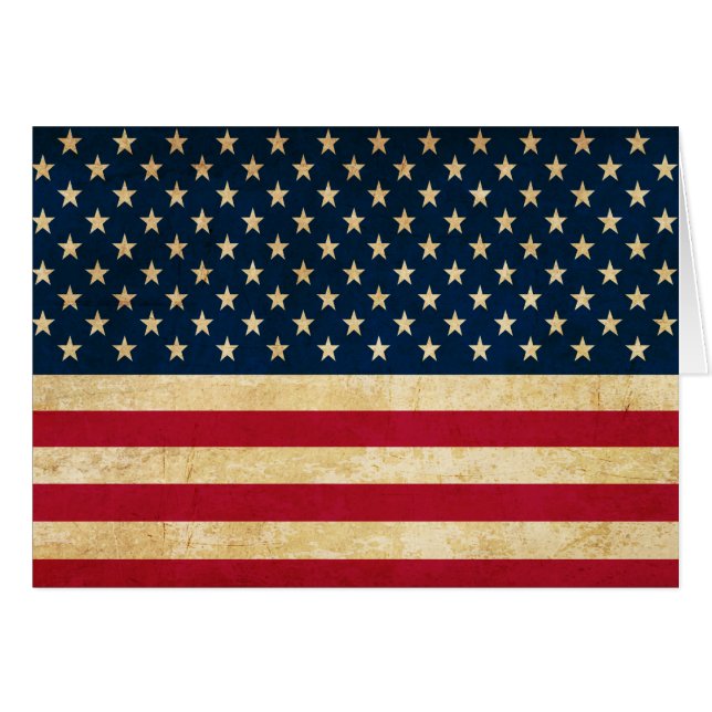 Alte Flagge der USA (Vorderseite (Horizontal))