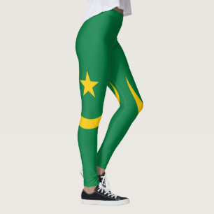 Alte Flagge Mauretaniens Leggings