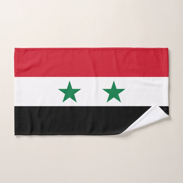 Alte Flagge Syriens Badhandtuch Set (Handtuch)