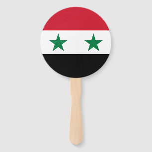 Alte Flagge Syriens Fächer