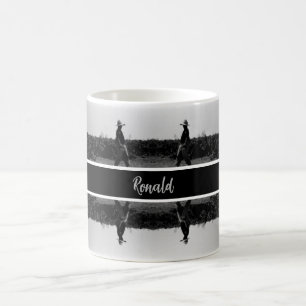 Alte Fotografie eines algerischen Bauern in Algier Kaffeetasse