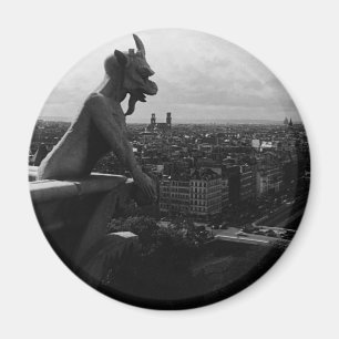 Alte Frankreich Paris Notre-Dame-Kathedrale Teufel Magnet