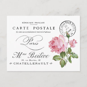 Alte französische Postkarte