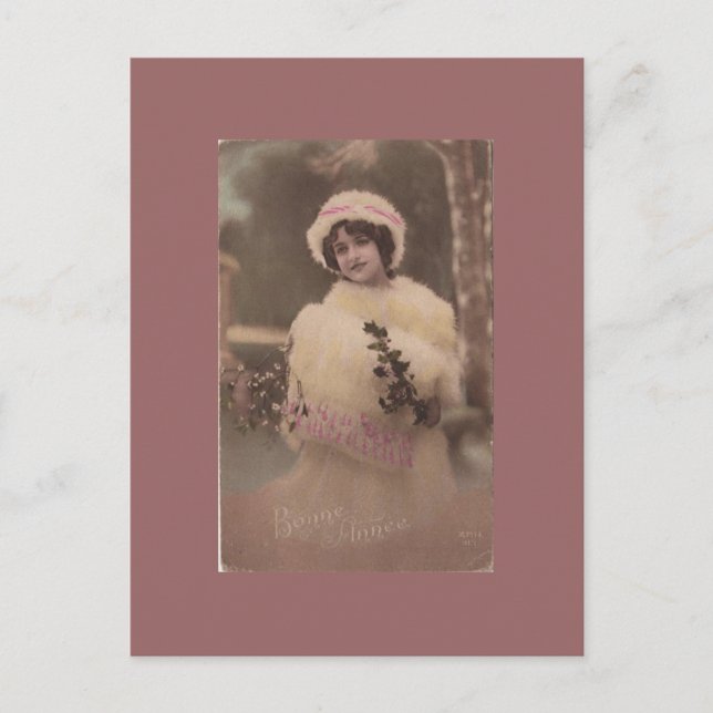 Alte französische Postkarte (Vorderseite)