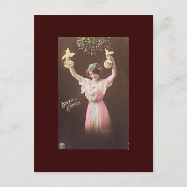 Alte französische Postkarte (Vorderseite)