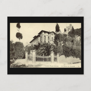 Alte französische Postkarte - Menton
