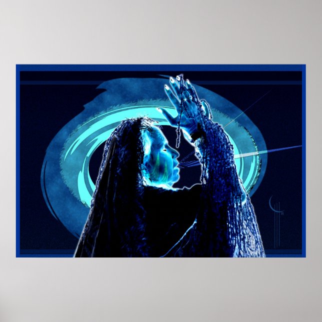 Alte Frau fordert Frieden Poster (Vorne)