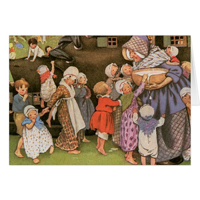 Alte Frau im Schuh (Vorderseite (Horizontal))