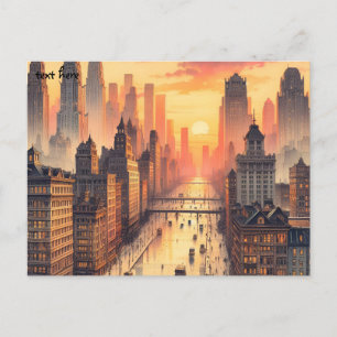 alte Fulton-Postkarten Postkarte