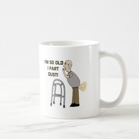Alte Furz-Geschenke für Vatertag Kaffeetasse