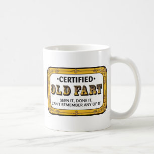 Alte Furz Kaffeetasse