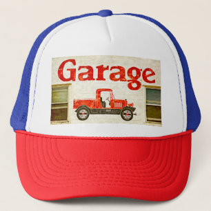 Alte Garage Truckerkappe