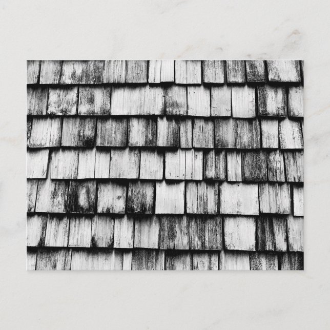 Alte gebrauchte Holzpappwand Postkarte (Vorderseite)